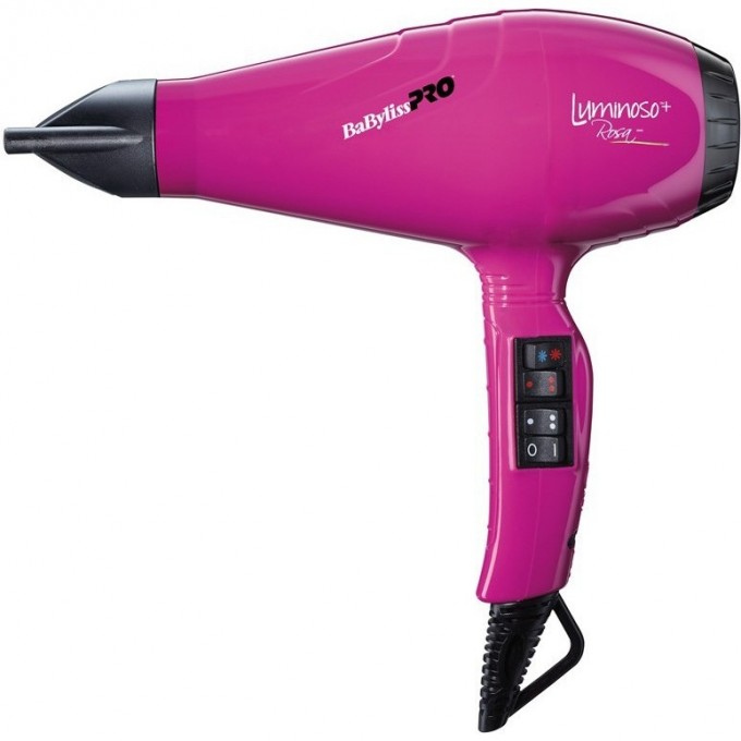 Фен BABYLISS PRO LUMINOSO+ ROSA BAB6360IFE Фен BABYLISS PRO LUMINOSO+ ROSA BAB6360IFE